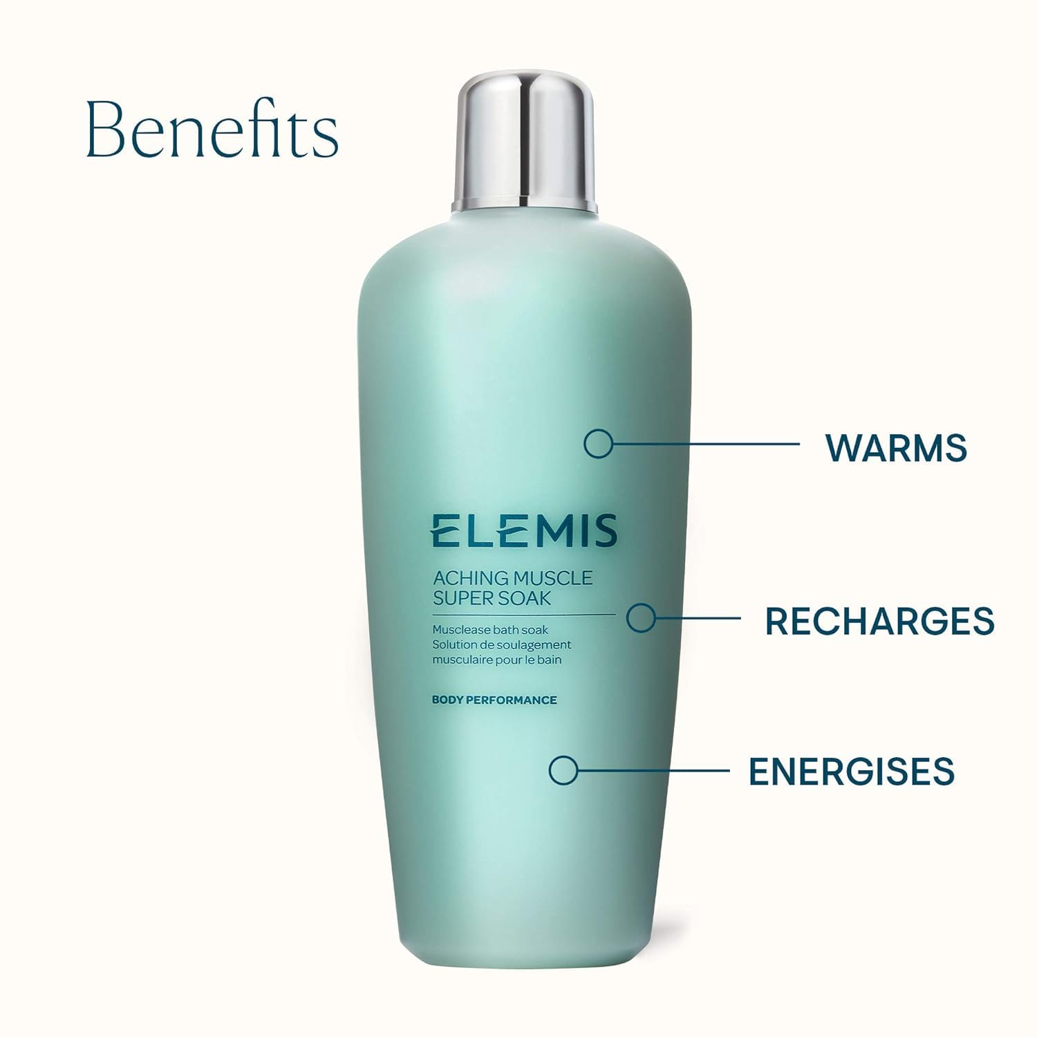 Elemis Aching Muscle Super Soak - Relieves Muscle Tension & Aches | 400ml 3