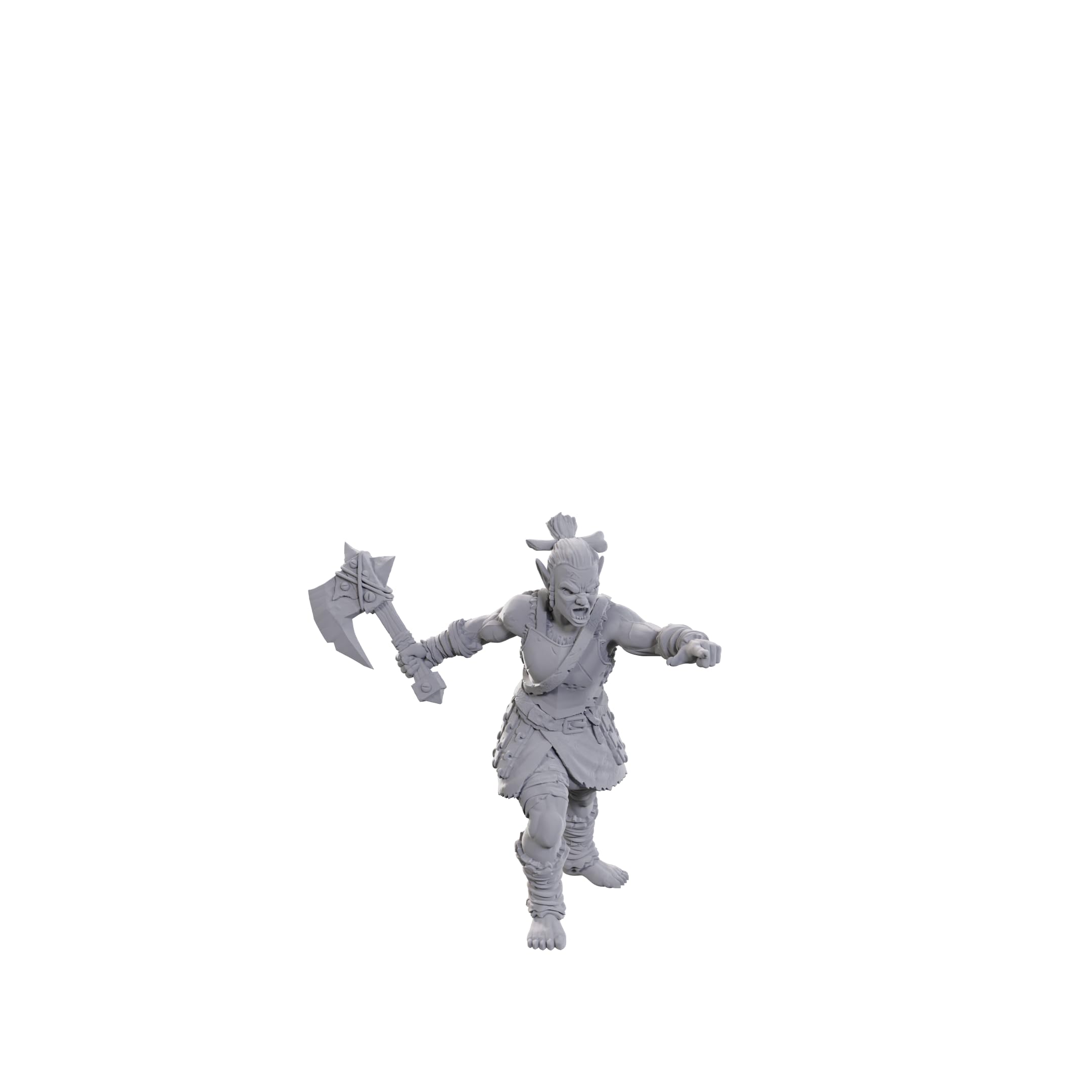 WizKids Pathfinder Battles Deep Cuts Miniatures - Lifeleecher Brawler | Ready to Paint Plastic 1