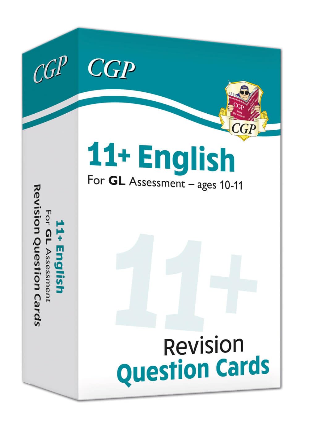 CGP Books 11+ GL English Revision Question Cards - Ages 10-11 | Practice for 2022 Tests | Cards 1