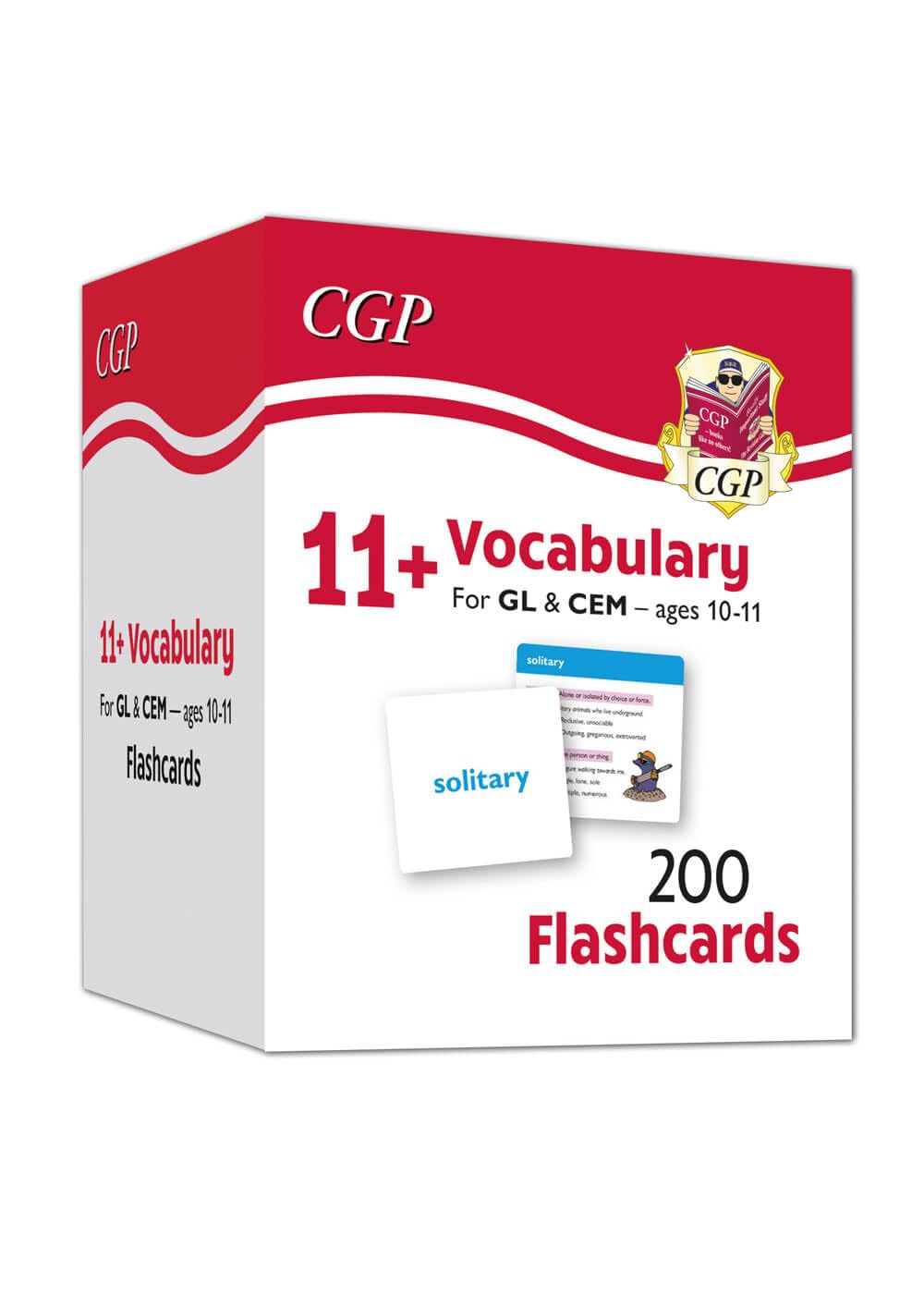CGP 11+ Vocabulary Flashcards - Ages 10-11 | 199 Word Cards | Practice for 2022 Tests