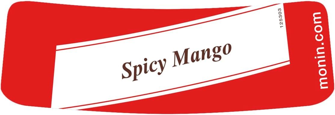MONIN Spicy Mango Syrup 700ml - Vegan, Halal, Kosher - Cocktail & Mocktail Ingredient 2