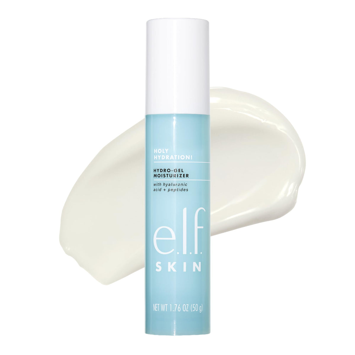 e.l.f. SKIN Holy Hydration! Hydro-Gel Moisturiser - Lightweight, All-Day Hydration | Hyaluronic Acid, Ceramides, Peptides | 52.04 g