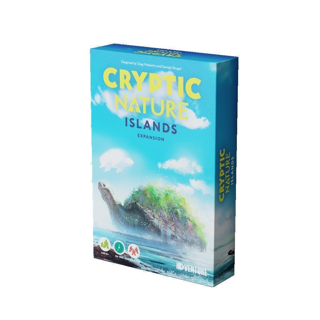 iDventure Cryptic Nature Extension Islands Board Game Expansion | 200x130x40mm