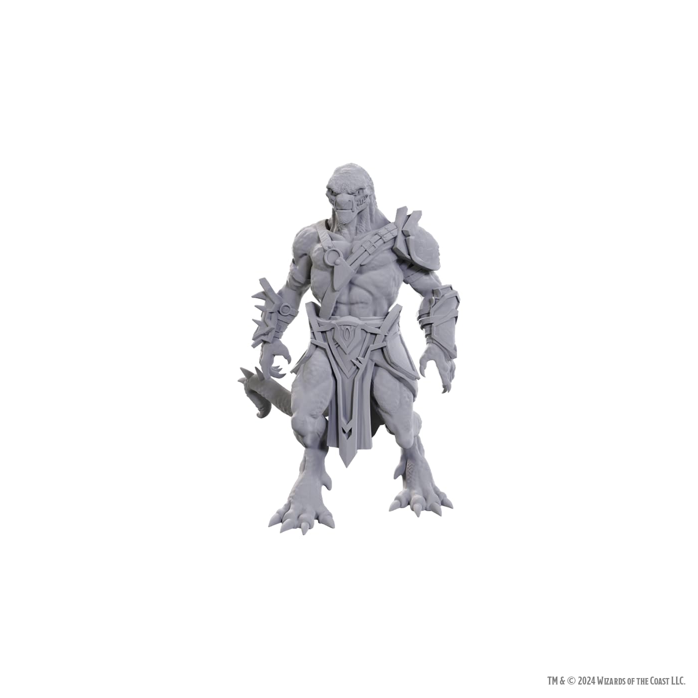 WizKids D&D Nolzur's Marvelous Miniatures - Draconian Mastermind Collectible Figure | Primed Plastic 1