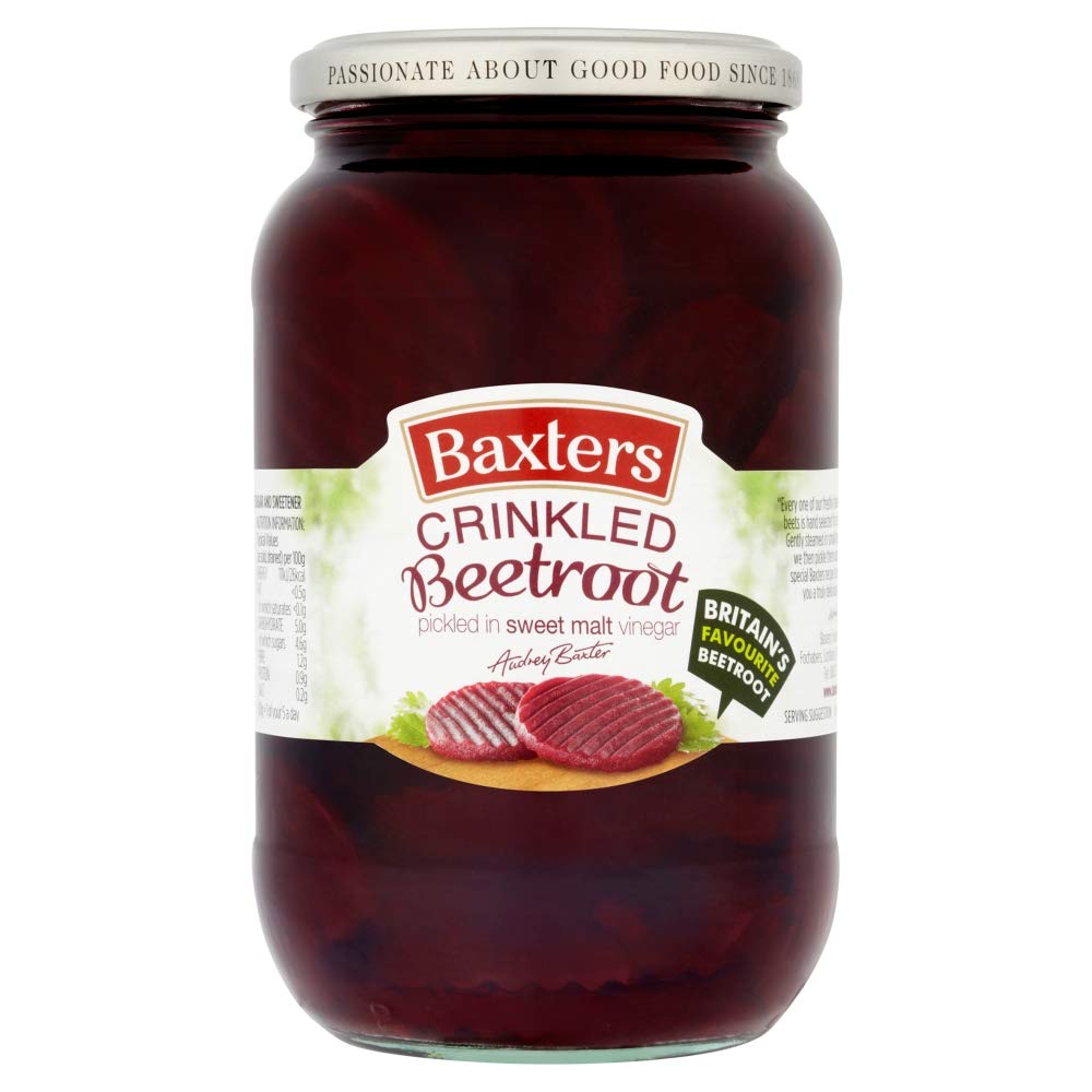 Baxters Crinkle Cut Beetroot in Vinegar | 567g Jar
