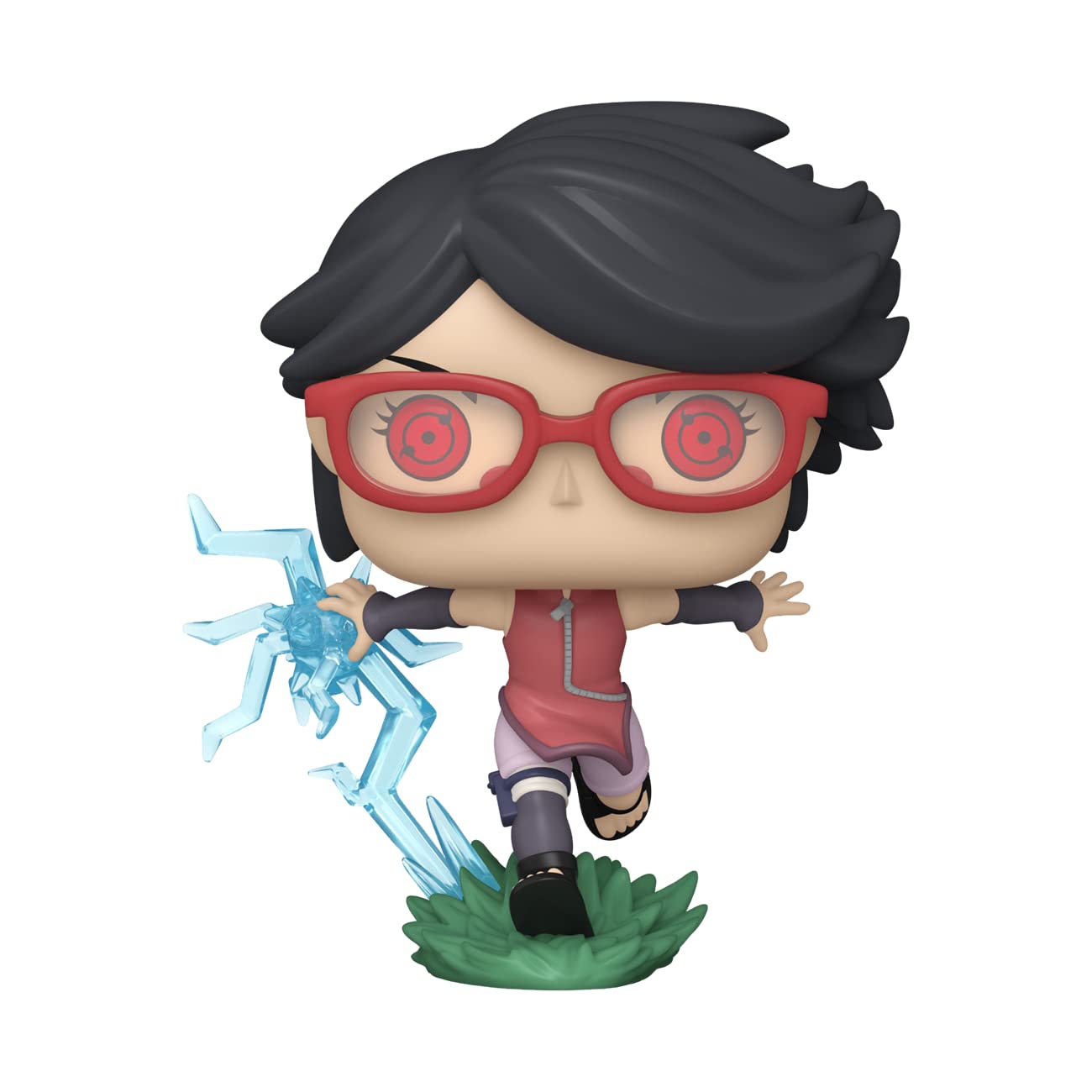 Funko Sarada Uchiha - Boruto: Naruto Next Generations Chibi Figure | 3.75 Inch Vinyl | Multicolor 1