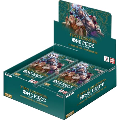 Bandai One Piece TCG Two Legends Booster Box OP-08 | 24 Packs | Collectible Card Game