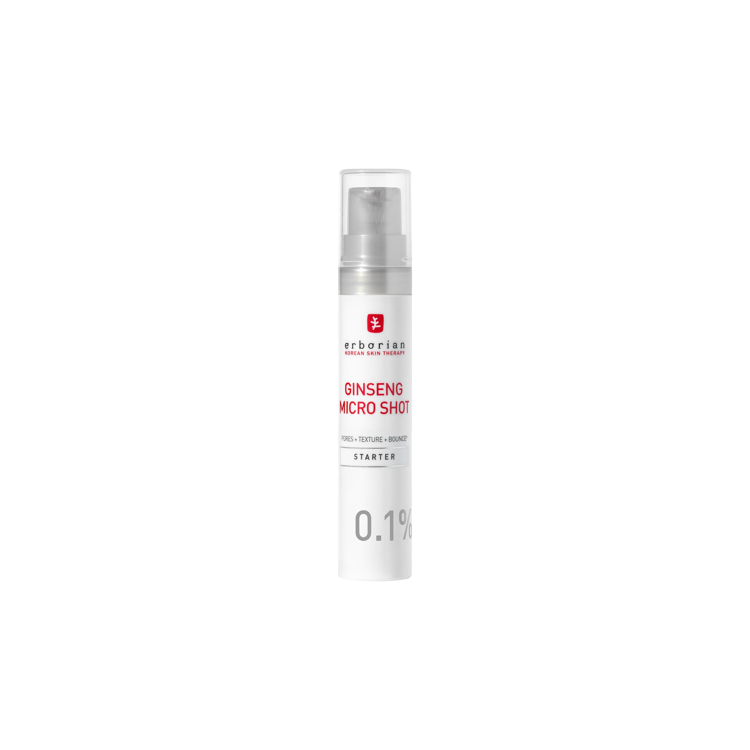 Erborian Ginseng Micro Shot Serum - Smoothening & Pore Treatment | 0.1% Concentration | 10 ml 1