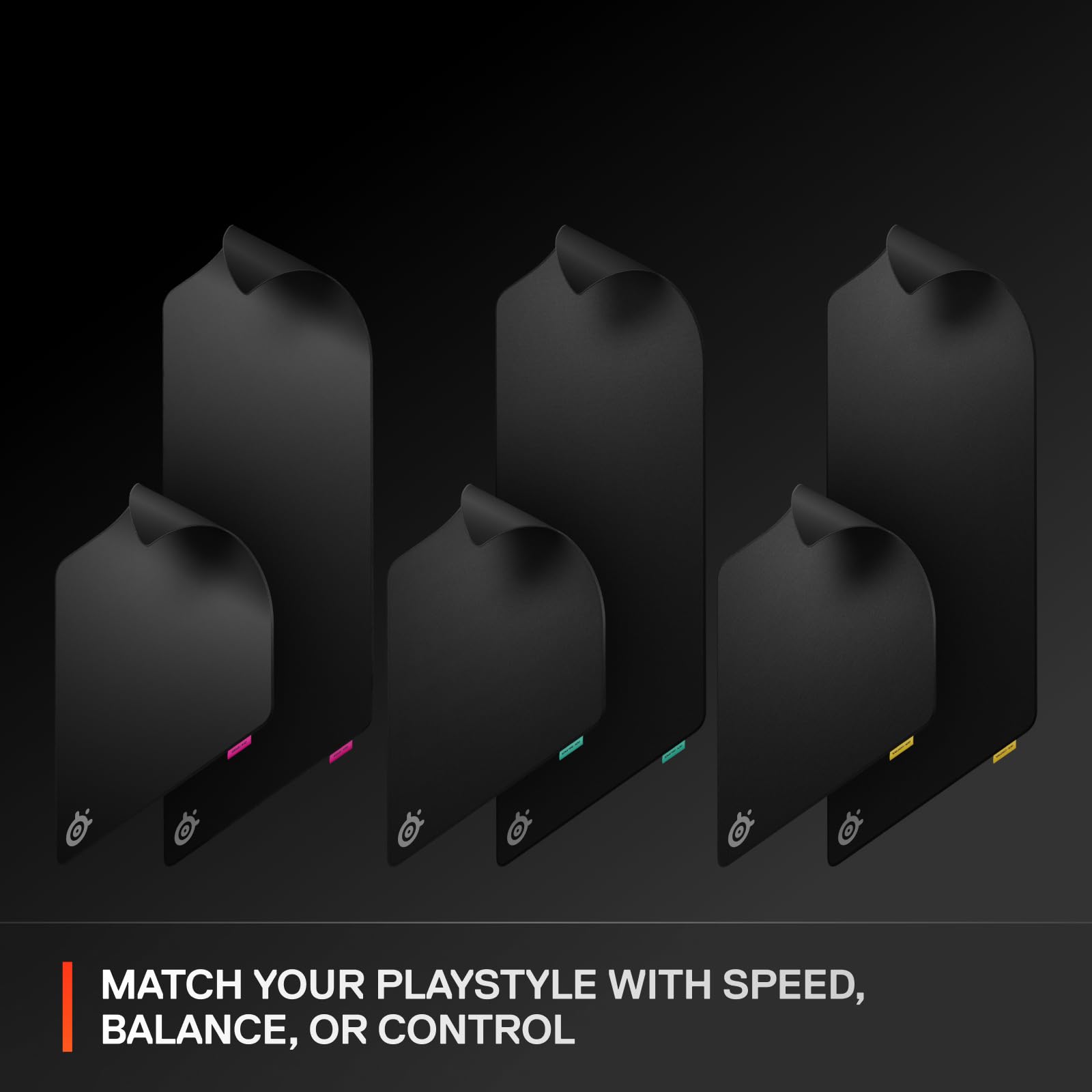 SteelSeries QcK L Gaming Mousepad - Speed Surface | 490x420mm | 3.5mm Thick 9