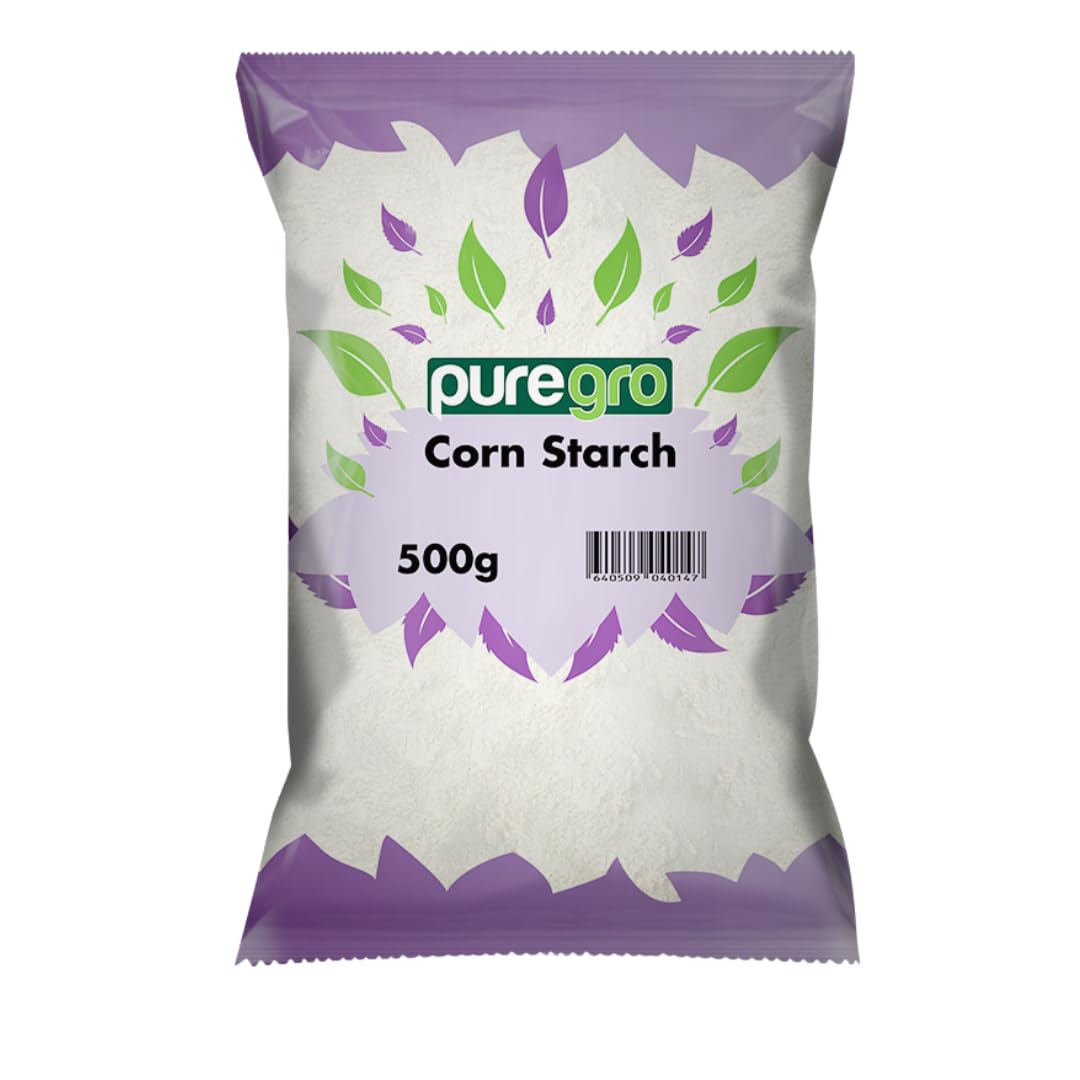 Puregro - Corn Starch Premium Quality Fine Texture for Cooking, Baking & Thickening 1