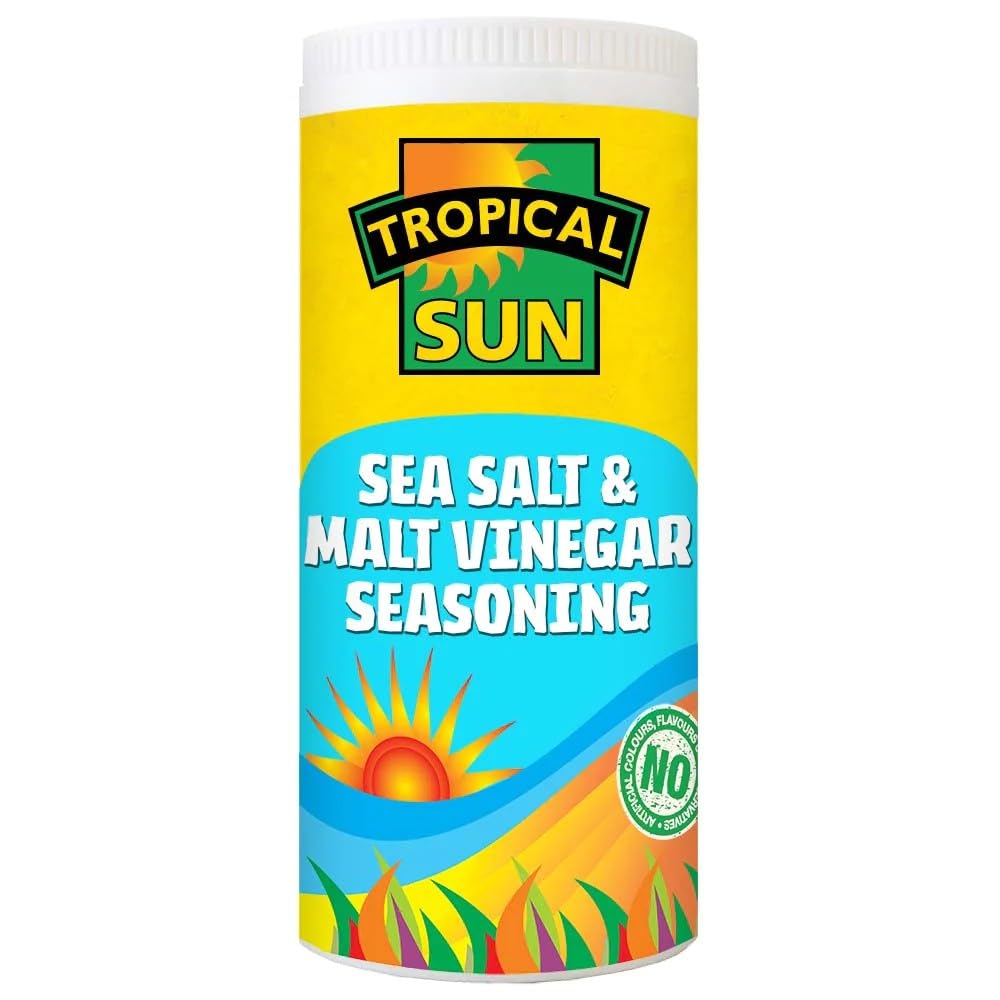 Tropical Sun Sea Salt & Malt Vinegar Seasoning - 100g 1