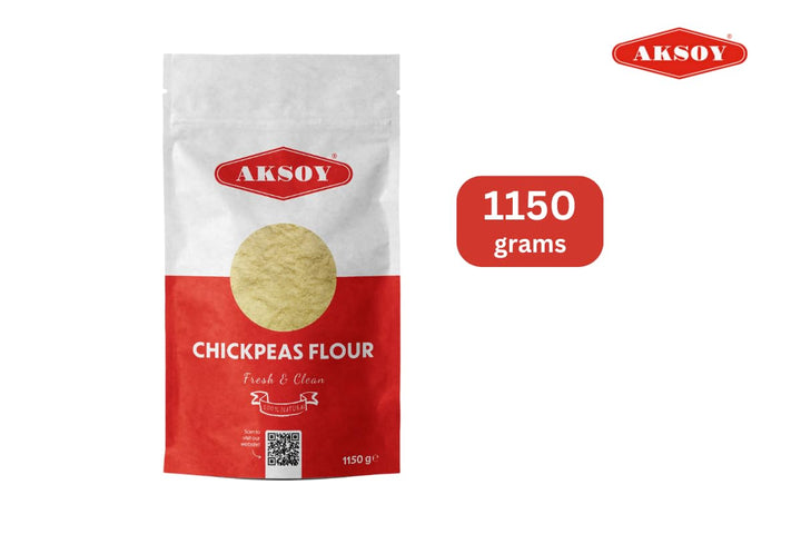 Aksoy Chickpeas Flour 1150gr | High Protein, Gluten-Free Baking & Cooking Flour