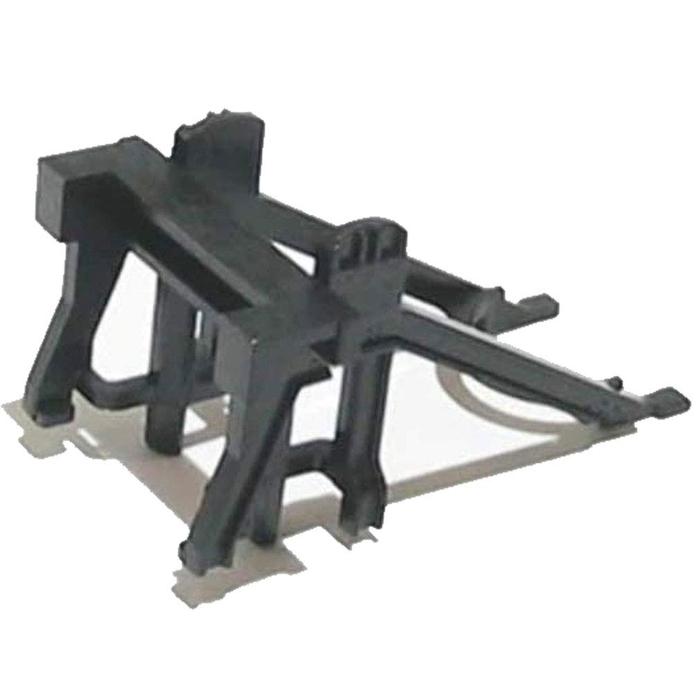 Hornby R083 Plastic Buffer Stop for Model Railway Scenery | Clips to Track | Black 1