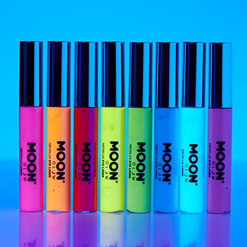 Moon Glow Neon UV Eye Liner 10ml Gelb leuchtet hell unter UV-Licht