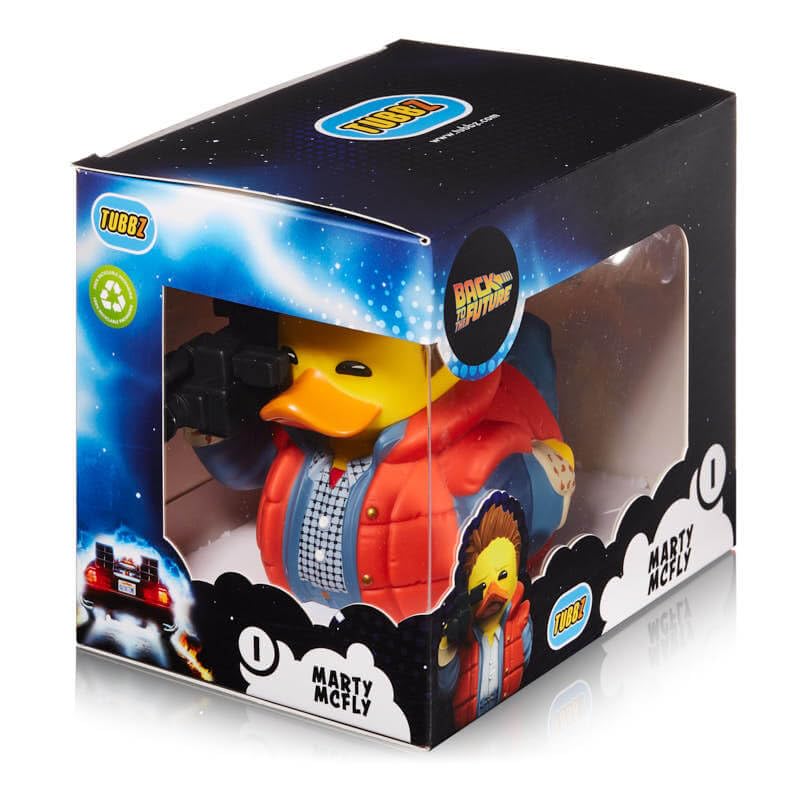 Back to the Future Marty McFly Boxed Edition Vinyl Collectible Duck Figure by TUBBZ 9