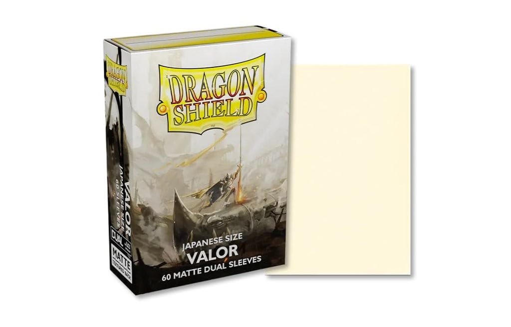 Dragon Shield Japanese Size Dual Matte Sleeves - Valor (60 Pack) 1
