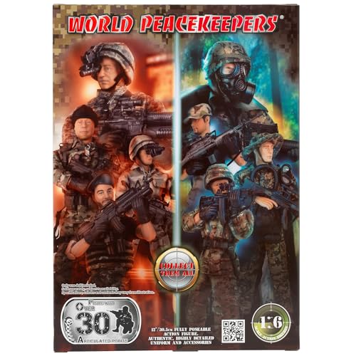 World Peacekeepers 12" S.A.S. Action Figure - 1:6 Scale with 30+ Points of Articulation 7