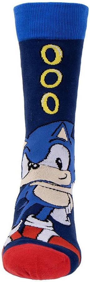 Sonic Socks - Blue, Red, Yellow (Size 40-46)