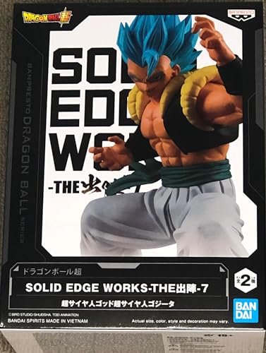 Banpresto Dragon Ball Super Solid Edge Works Vol.7 Super Saiyan God Super Saiyan Gogeta Statue