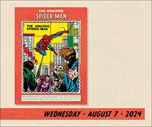 Marvel Value Stamps 2024 Day-to-Day Calendar