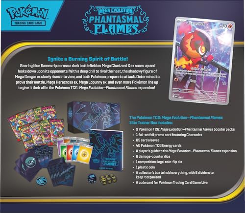 Pokémon TCG: Mega Evolution—Phantasmal Flames Elite Trainer Box 19