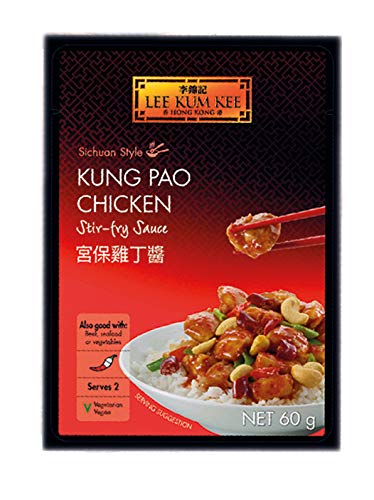 Lee Kum Kee Asian Stir Fry Sauce Bundle (4 Pack) - Black Bean & Garlic, Honey & Soy, Sichuan Kung Pao, Rich & Savoury Noodle 10