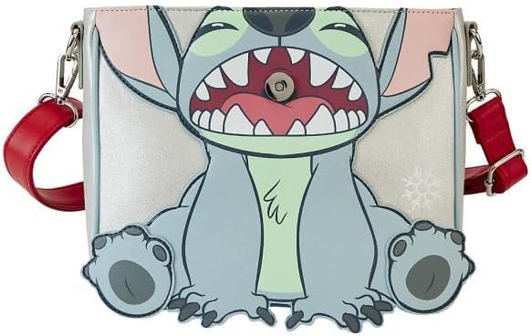 Loungefly Disney Lilo and Stitch Holiday Cosplay Crossbody Bag (LOUWDTB2883)