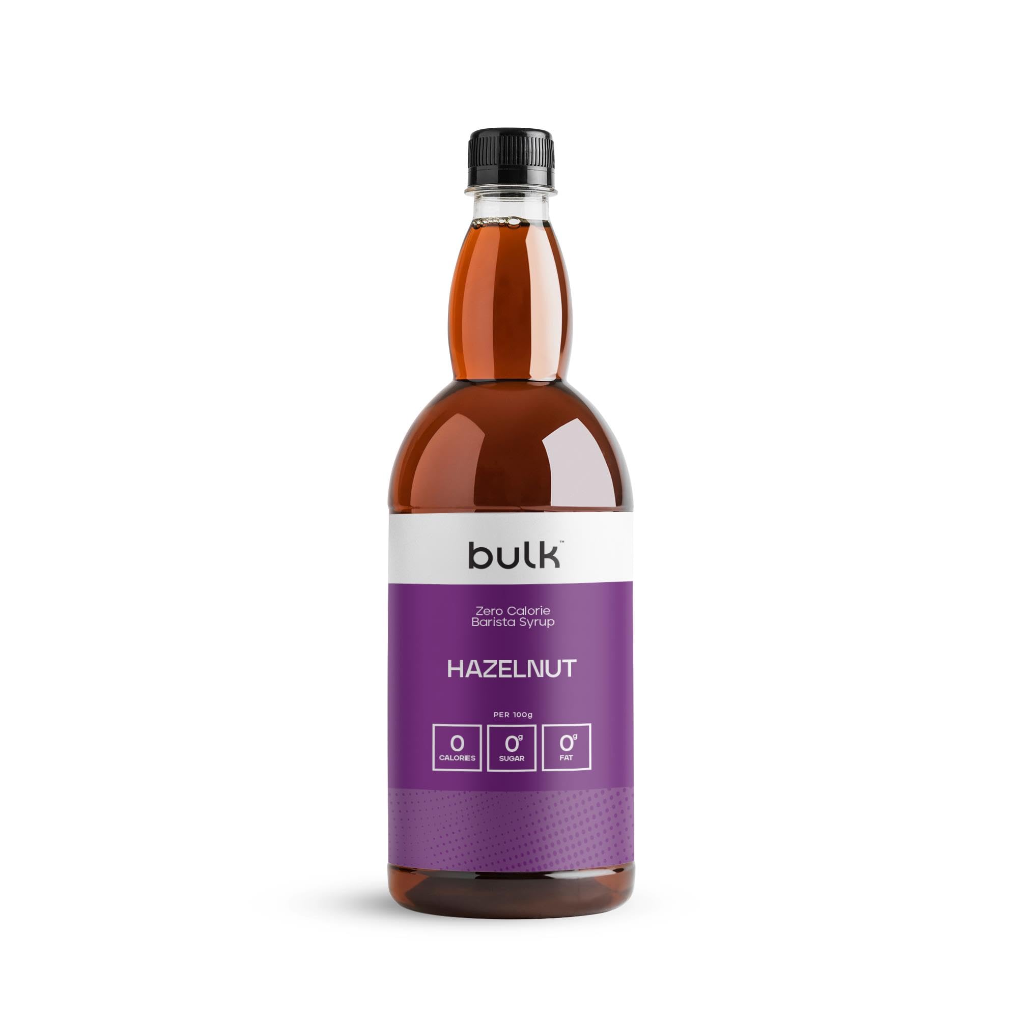 Bulk Zero Calorie Barista Syrup - Hazelnut Flavor | 1 Litre | Sugar & Fat Free 1