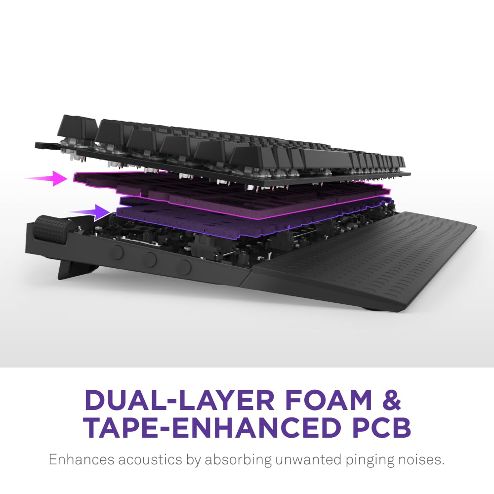 NZXT Function 2-2024 Full-Size Optical Gaming Keyboard | RGB Illuminated | Black 14