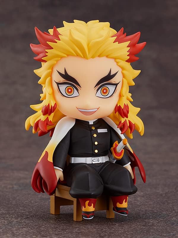 Good Smile Company Nendoroid Swacchao! Demon Slayer: Kimetsu no Yaiba - Kyojuro Rengoku Collectible Figure (G12794)