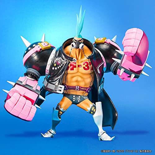 Bandai Spirits Ichibansho - One Piece Franky (Film Red) Action Figure - 7.3" Collectible for Ages 15+