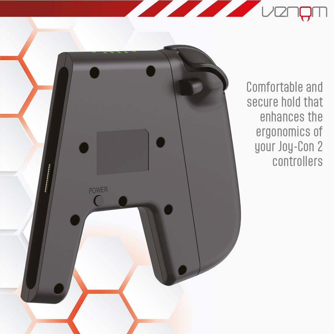 Venom Switch 2 Joy-Con Play & Charge Grip for Nintendo Switch 2 - Amazon Exclusive 3