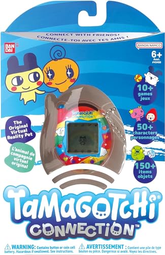 Tamagotchi Connection Digital Pet - Rainbow Sky Shell with Infrared Connection for Kids 8+ 6