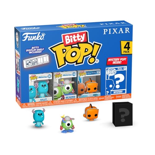 Funko Monsters Inc. Bitty Pop! 4PK Collectible Figures (75467)