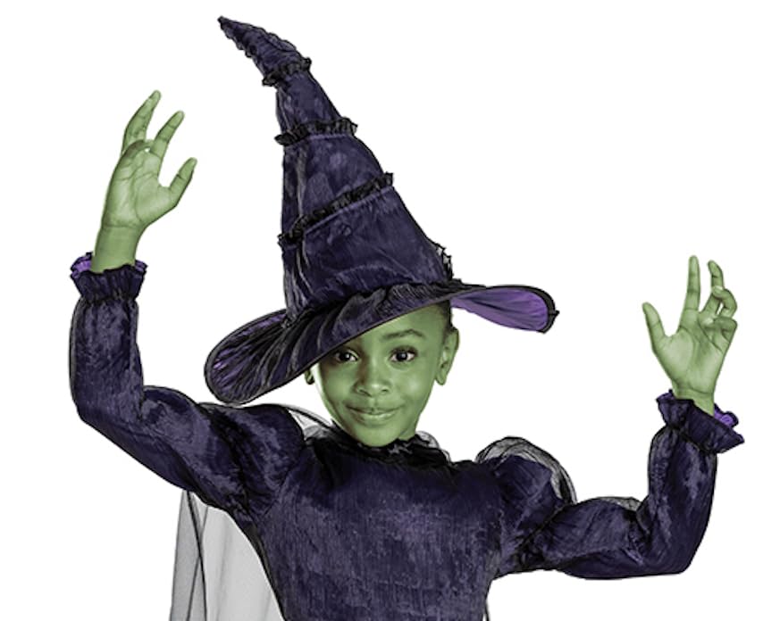 Disguise Elphaba Deluxe Costume - Kids Fancy Dress 4