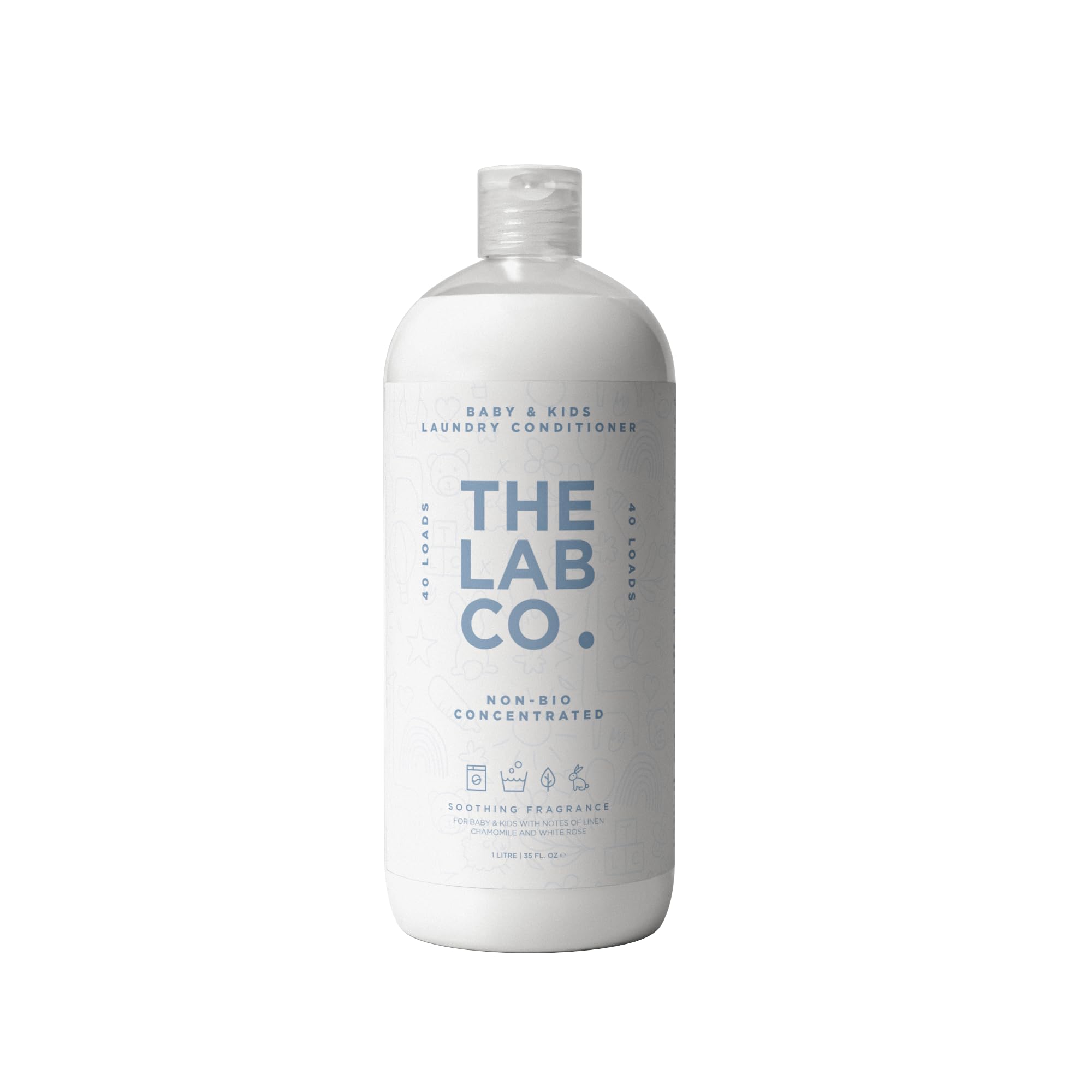 The Lab Co. Soothing Fabric Conditioner & Laundry Softener - Non-Bio, Ultra Concentrated, Plant & Mineral Based 9