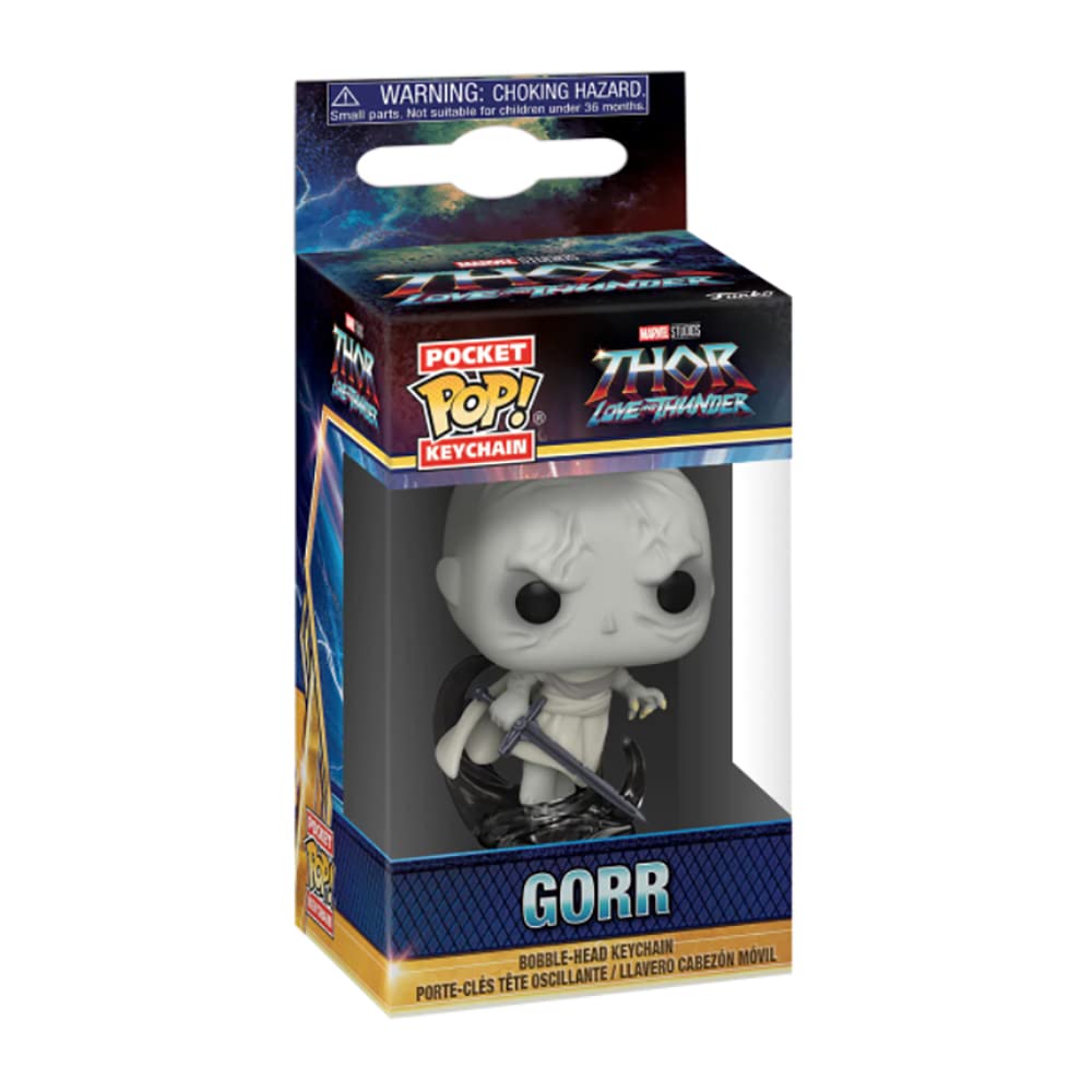 Funko POP! Keychain Marvel Thor Love and Thunder Gorr Vinyl Figure 2
