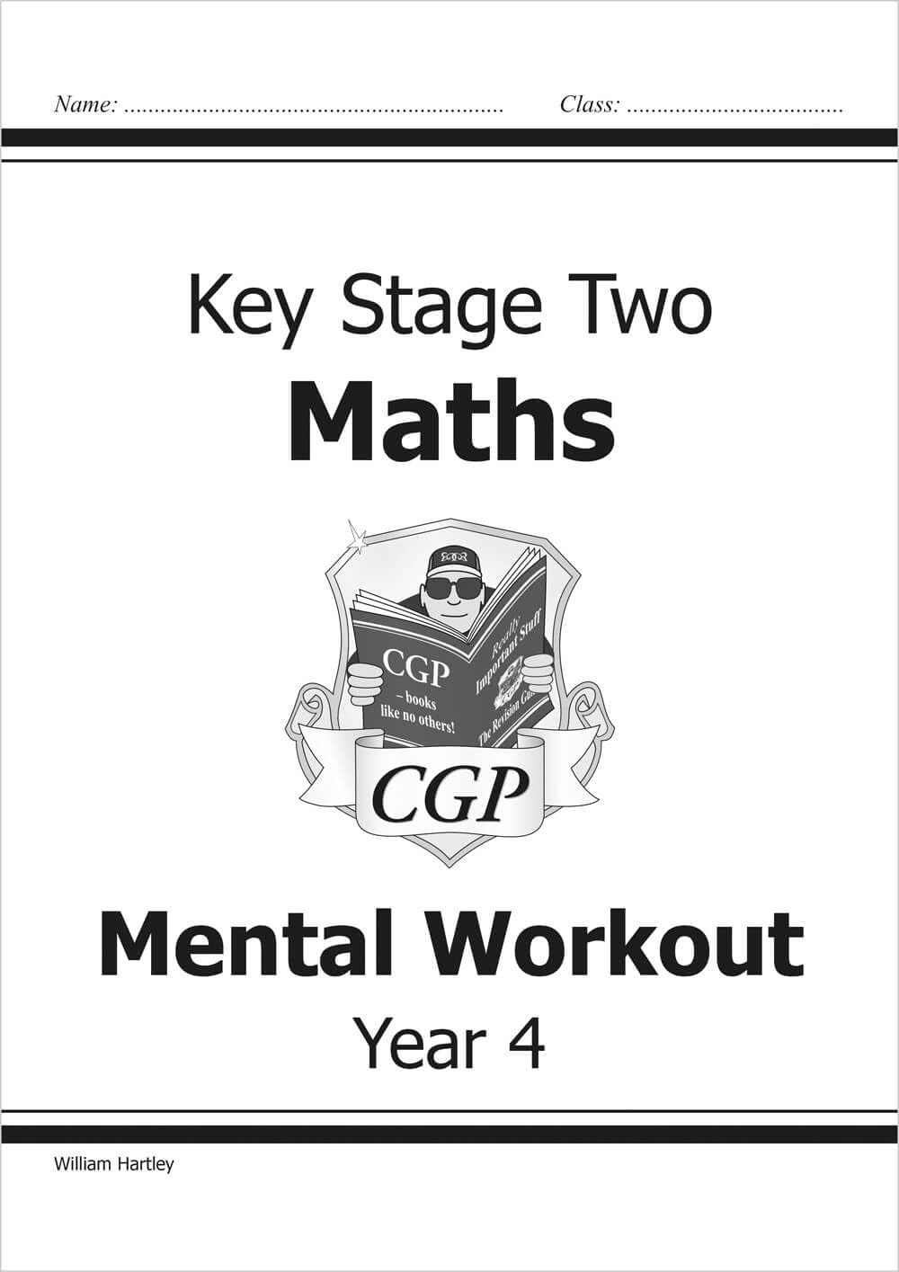 CGP KS2 Maths - Year 4 Mental Maths Workout | Ages 8-9 | Paperback 1