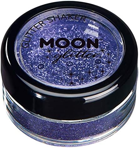 Moon Glitter - Holographic Glitter Shaker (5g) - Pink Cosmetic Grade Loose Glitter for Face, Body, Hair, Nails 27