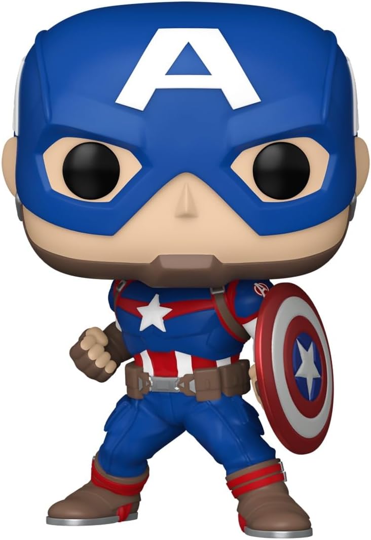 Funko Pop! Marvel Comics - Captain America Vinyl Figure (82497)