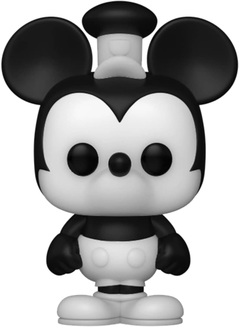 Funko Bitty POP! Disney - Mickey Mouse, Minnie Mouse (Pink Dress), Pluto & Mystery Figure Vinyl Set 8