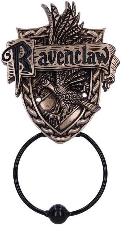 Nemesis Now Officially Licensed Harry Potter Ravenclaw Door Knocker, Bronze, 24.