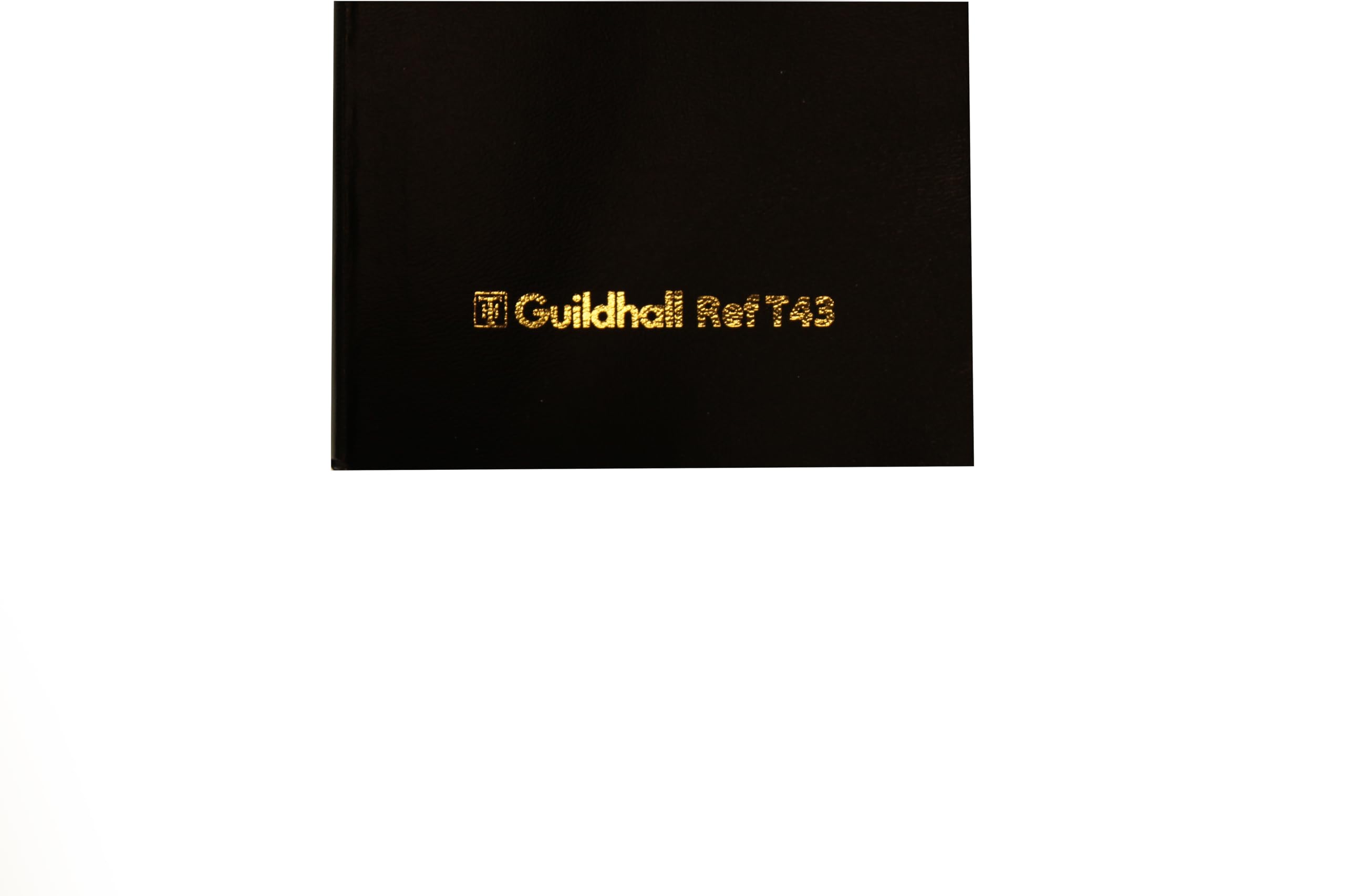 Exacompta Guildhall Vehicle Mileage Log Book - 60 Pages | 14 Entries/Page | Black Vinyl Cover 7
