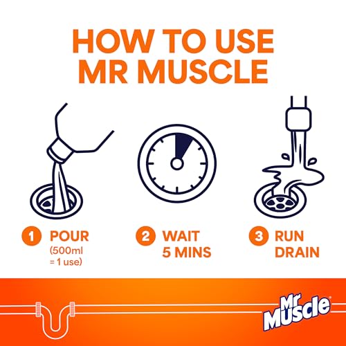 Mr Muscle - Power Gel Drain Unblocker 500ml