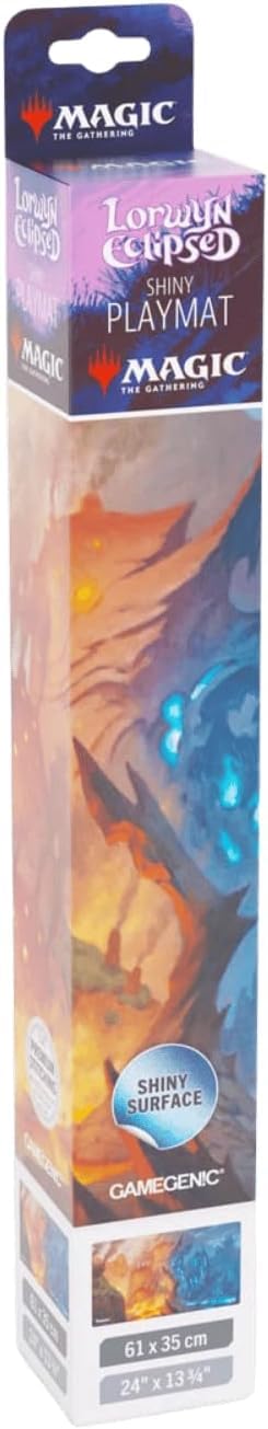 Gamegenic Magic: The Gathering Lorwyn Eclipsed Shiny Playmat - Steam Vents | Rubber 1