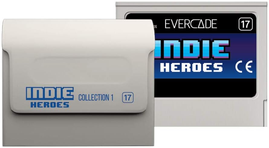 Evercade Indie Heroes Collection 1 Cartridge - 14 Classic Indie Games for Retro Gaming Enthusiasts