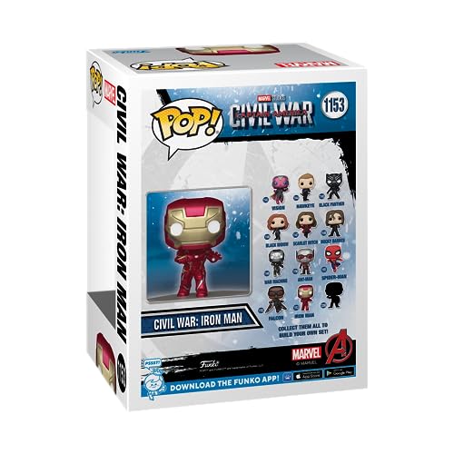 Funko Pop! Marvel Captain America: Civil War - Iron Man Vinyl Figure (70098)