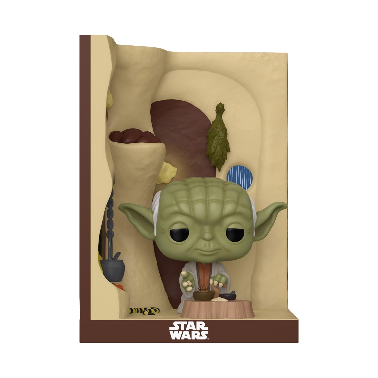 Funko Star Wars Yoda in Hut Pop! Nooks - Collectible Vinyl Figure