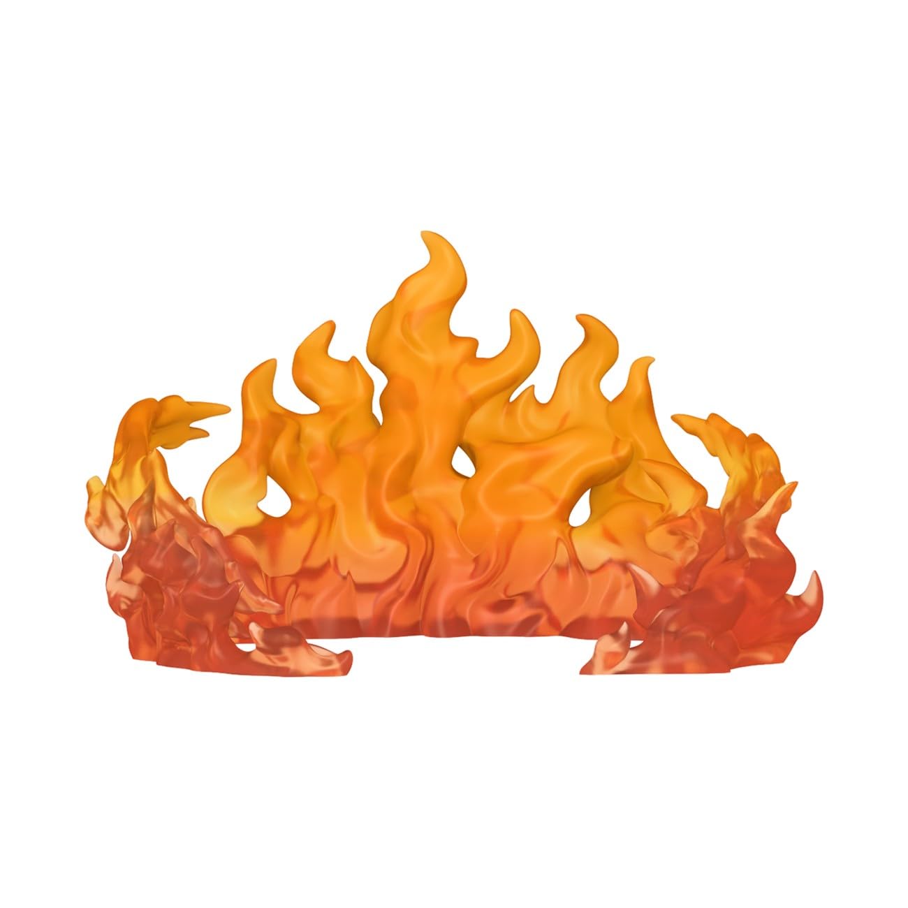 Funko POP! Elements - Fire- Red Miniature Figure | Vinyl | Standard Size 2