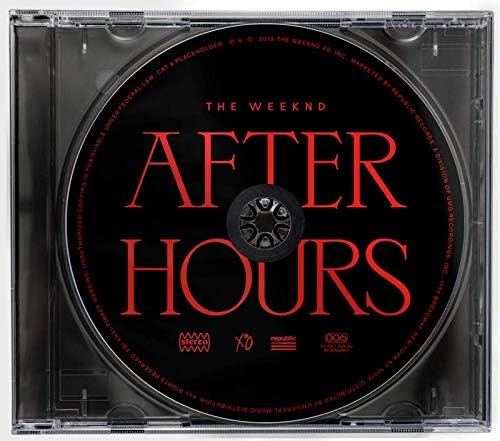 The Weeknd - After Hours Audio CD